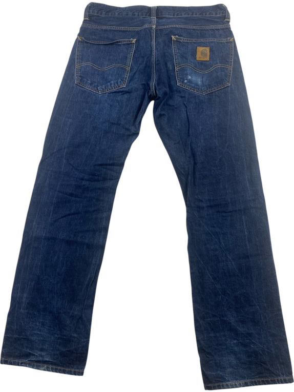 Carhartt Bronco Ανδρικό Τζιν Παντελόνι Μπλε L