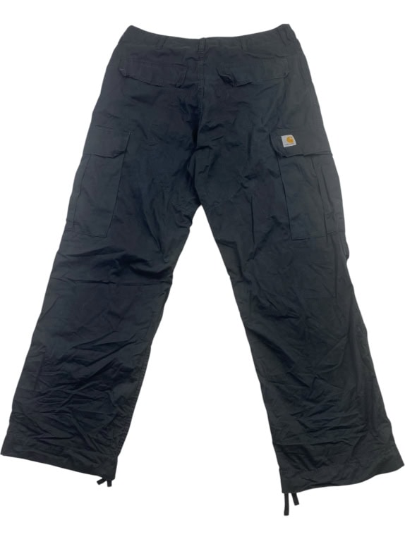 Carhartt Cargo Παντελόνι Workwear Logo Μαύρο Ανδρικό XL