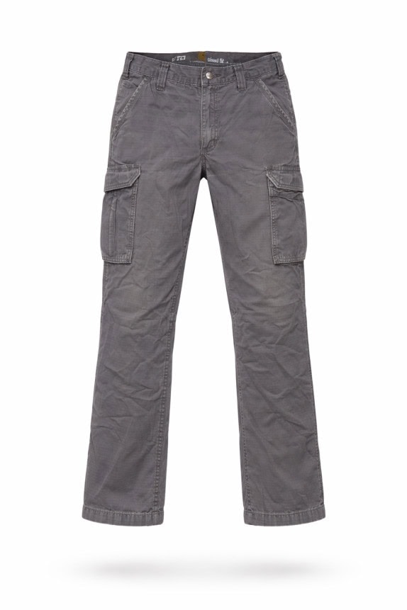 CARHARTT CARGO PANTS UTILITY GREY UNISEX PRE OWNED S