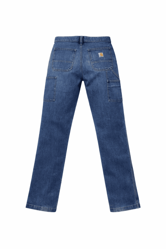 CARHARTT CARGO PANTS WORKWEAR BLUE MEN PRE OWNED S