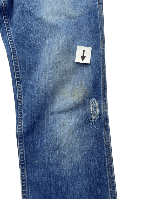 CARHARTT CARGO PANTS WORKWEAR BLUE MEN PRE OWNED S