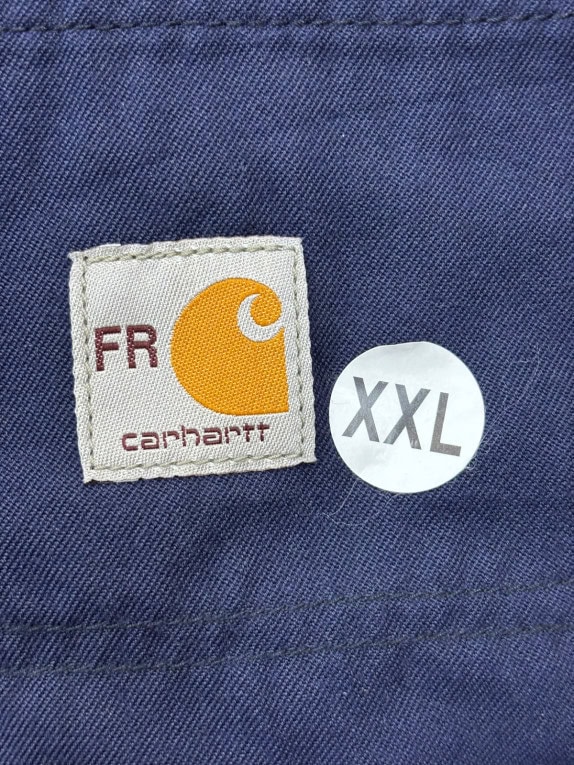 CARHARTT CARGO PANTS WORKWEAR NAVY MEN PRE OWNED XXL