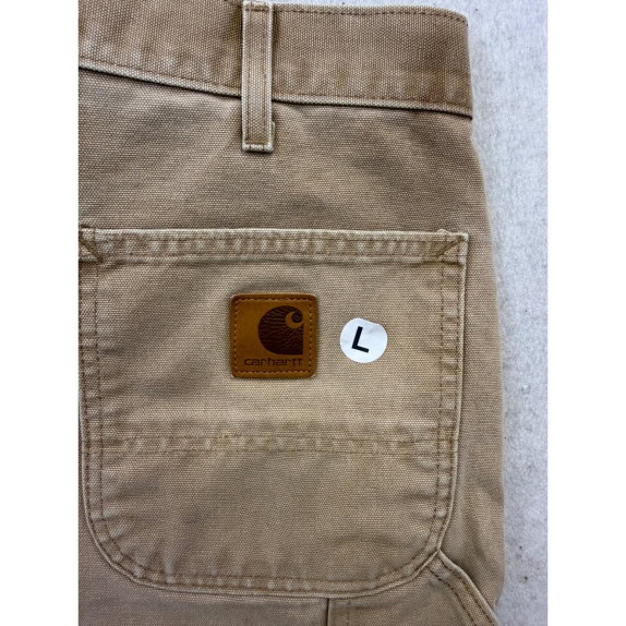 CARHARTT CARGO SHORTS WORKWEAR BEIGE ΑΝΤΡΙΚΟ PRE OWNED L