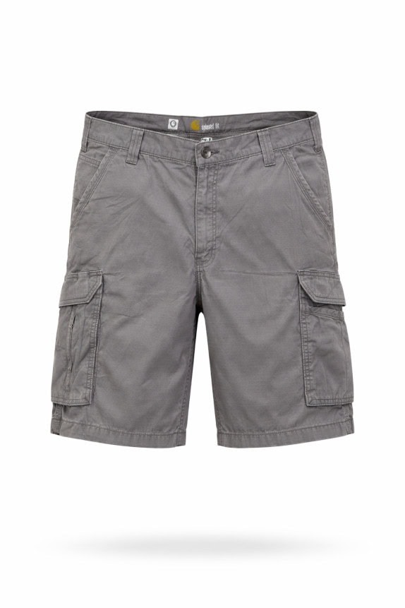 CARHARTT CARGO SHORTS WORKWEAR GREY MEN PRE OWNED XL