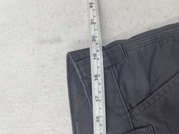 CARHARTT CARPENTER SHORTS WORKWEAR CHARCOAL ΑΝΤΡΙΚΟ PRE OWNED XL