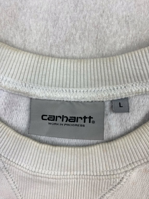 CARHARTT ΦΟΥΤΕΡ AMERICAN SCRIPT ΛΟΓΟΤΥΠΟ ΛΕΥΚΟ ΑΝΔΡΙΚΟ L