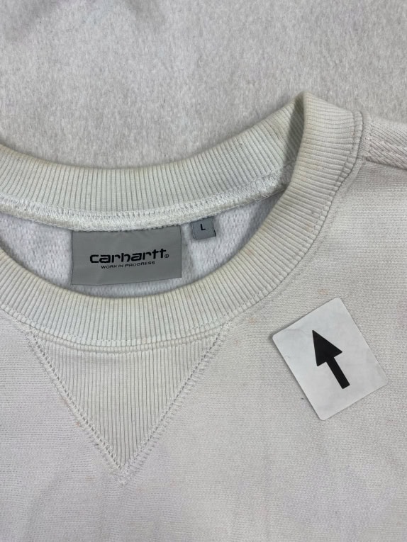 CARHARTT ΦΟΥΤΕΡ AMERICAN SCRIPT ΛΟΓΟΤΥΠΟ ΛΕΥΚΟ ΑΝΔΡΙΚΟ L