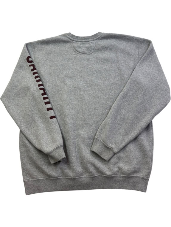 CARHARTT ΦΟΥΤΕΡ CREWNECK WORKWEAR ΓΚΡΙ ΜΕΛΑΝΖΕ ΑΝΤΡΙΚΟ PRE OWNED M