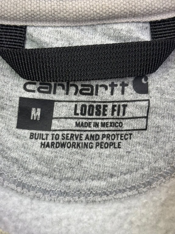 CARHARTT ΦΟΥΤΕΡ CREWNECK WORKWEAR ΓΚΡΙ ΜΕΛΑΝΖΕ ΑΝΤΡΙΚΟ PRE OWNED M