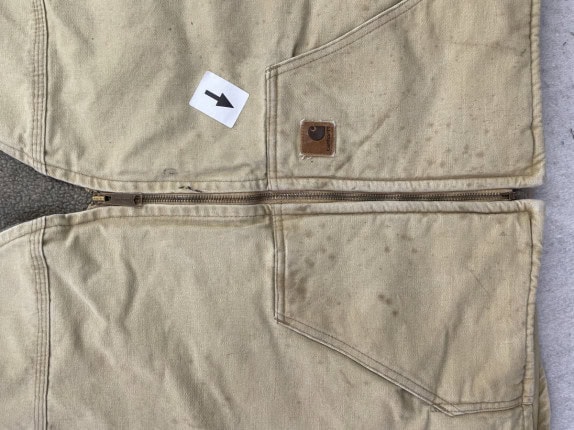 2006 CARHARTT ΓΙΛΕΚΟ WORKWEAR ΜΠΕΖ ΑΝΤΡΙΚΟ PRE OWNED 3XL