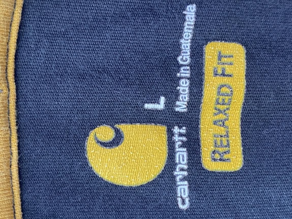 CARHARTT GRAPHIC TEE NERO UOMO PRE OWNED L