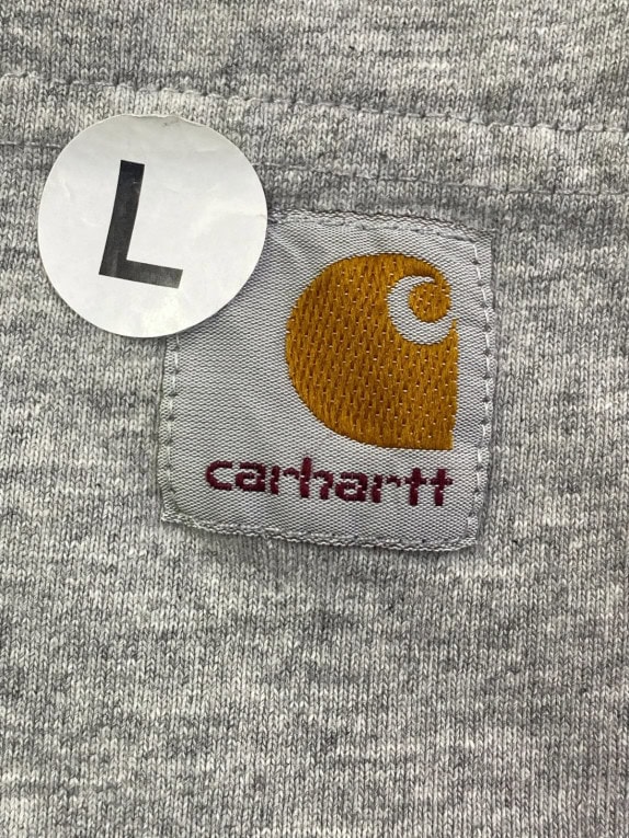 CARHARTT GRAPHIC TEE MINIMAL ΓΚΡΙ ΑΝΤΡΙΚΟ PRE OWNED L