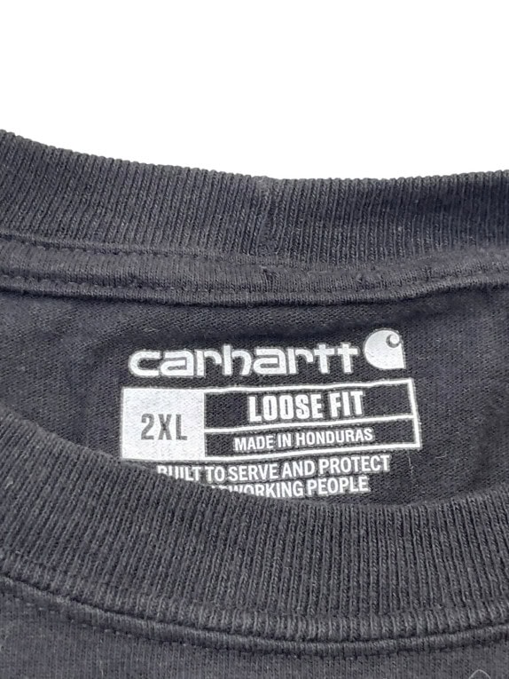 CARHARTT GRAPHIC TEE WORKWEAR ΜΑΥΡΟ ΑΝΤΡΙΚΟ PRE OWNED 2XL