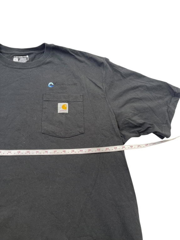 CARHARTT GRAPHIC TEE WORKWEAR ΜΑΥΡΟ ΑΝΤΡΙΚΟ PRE OWNED 2XL