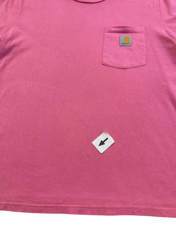 CARHARTT DONNA T SHIRT MINIMAL ROSA PRE OWNED M