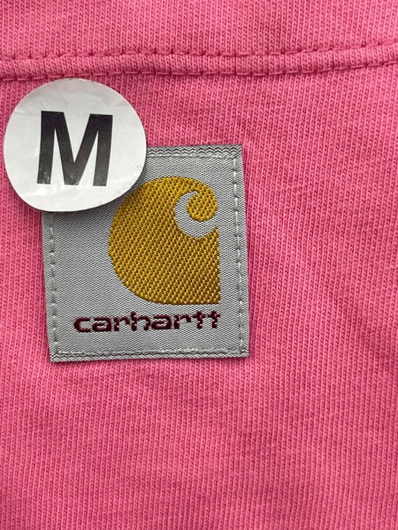 CARHARTT DONNA T SHIRT MINIMAL ROSA PRE OWNED M