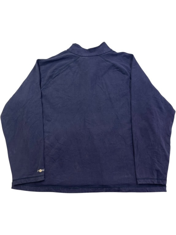 CARHARTT HALF ZIP ΦΟΥΤΕΡ WORKWEAR NAVY ΑΝΤΡΙΚΟ PRE OWNED XL