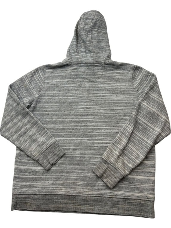 CARHARTT FELPA CON CAPPUCCIO MEZZA ZIP WORKWEAR GRIGIO UOMO PRE OWNED L