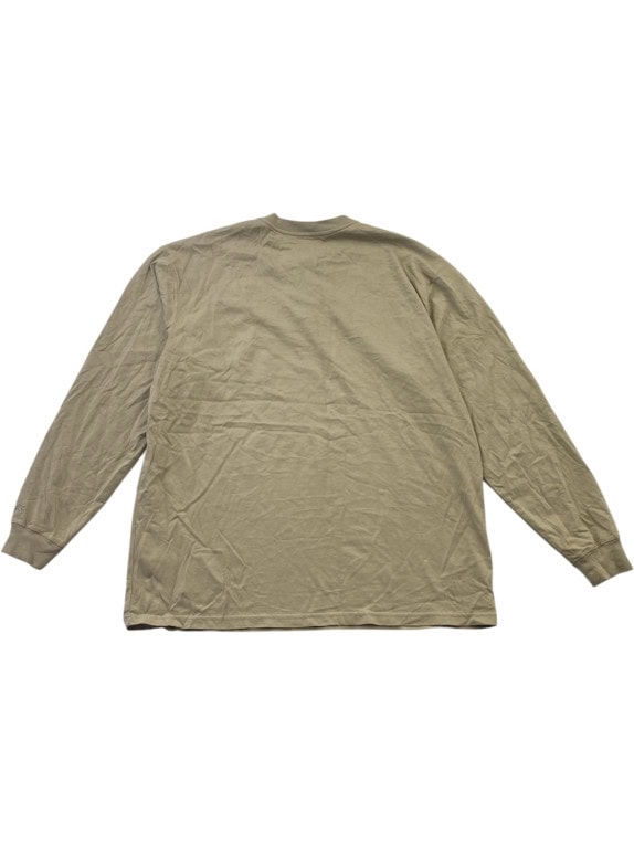 CARHARTT MAGLIA HENLEY MANICHE LUNGHE WORKWEAR BEIGE UOMO PRE OWNED L