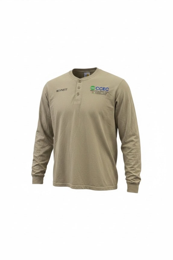 CARHARTT HENLEY ΜΑΚΡΥΜΑΝΙΚΗ ΜΠΛΟΥΖΑ WORKWEAR ΜΠΕΖ ΑΝΤΡΙΚΟ PRE OWNED L