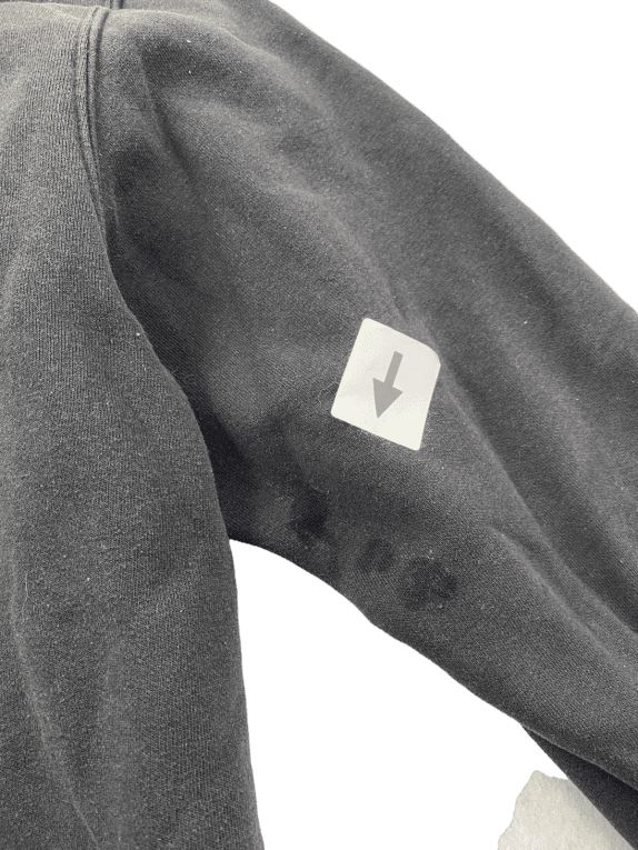 CARHARTT FELPA CON CAPPUCCIO GRAPHIC NERO UOMO PRE OWNED L