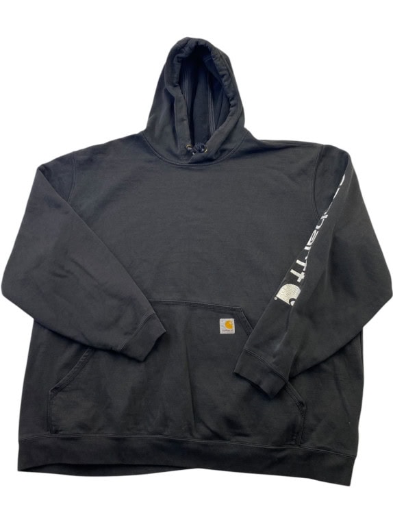 CARHARTT HOODIE STREETWEAR BLACK ΑΝΤΡΙΚΟ PRE OWNED 3XL