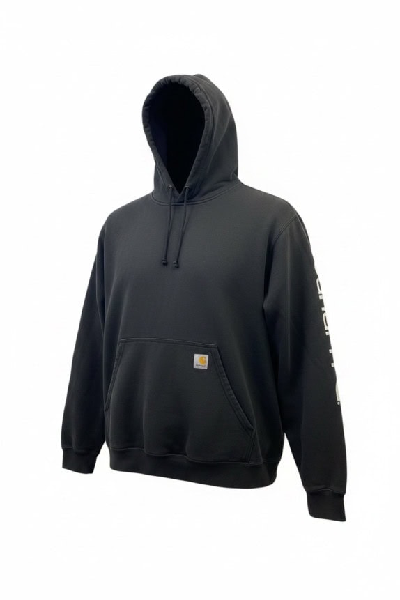 CARHARTT HOODIE STREETWEAR BLACK MEN PRE OWNED 3XL