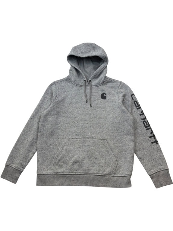 CARHARTT HOODIE STREETWEAR ΓΚΡΙ ΑΝΤΡΙΚΟ PRE OWNED M