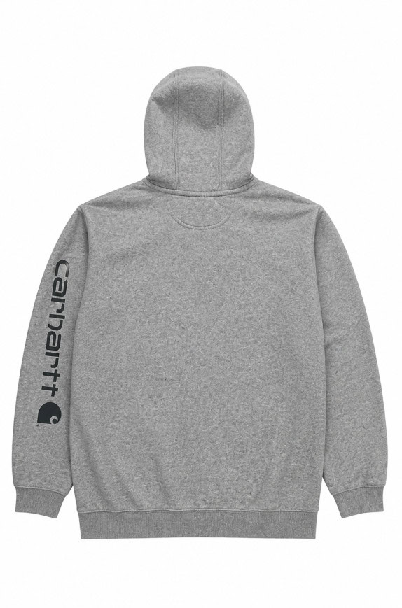 Y2K CARHARTT FELPA CON CAPPUCCIO STREETWEAR GRIGIO UOMO PRE OWNED XXL