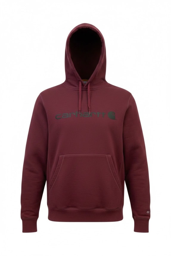 CARHARTT HOODIE STREETWEAR ΜΠΟΡΝΤΟ ΑΝΤΡΙΚΟ PRE OWNED S
