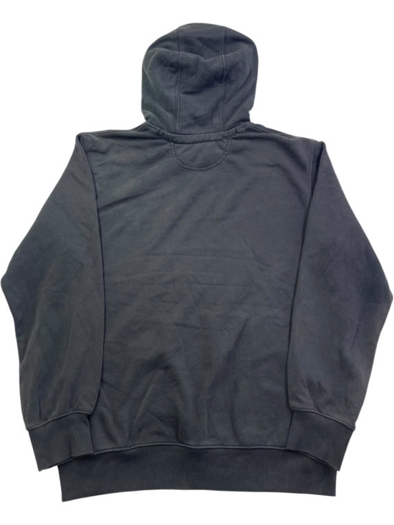 CARHARTT FELPA CON CAPPUCCIO WORKWEAR NERO SBIADITO UOMO PRE OWNED M