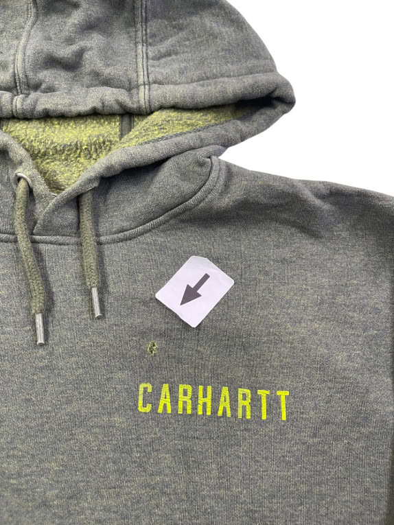 CARHARTT HOODIE WORKWEAR ΛΑΔΙ ΑΝΤΡΙΚΟ PRE OWNED S