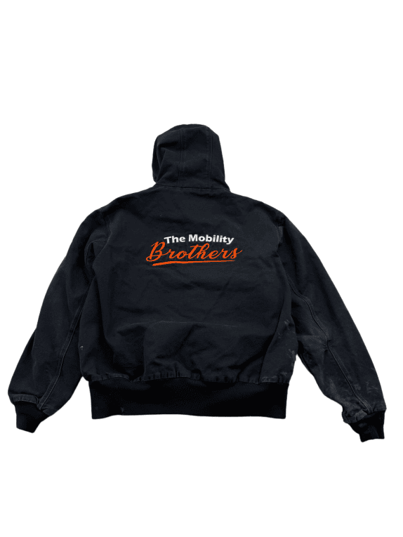 2010 CARHARTT FELPA CON CAPPUCCIO WORKWEAR NERA UOMO PRE OWNED XL