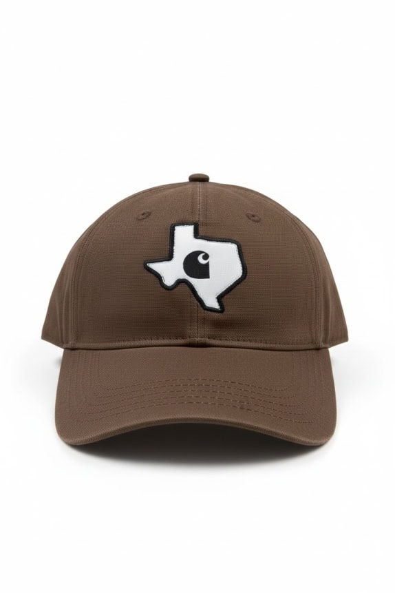 CARHARTT ΚΑΠΕΛΟ BALL CAP VINTAGE TEXAS LOGO ΚΑΦΕ UNISEX ONE SIZE