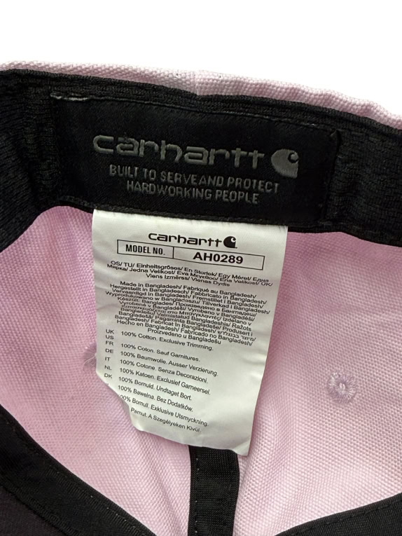 CARHARTT ΚΑΠΕΛΟ JOCKEY VINTAGE LEATHER LOGO PATCH ΛΙΛΑ UNISEX ONE SIZE