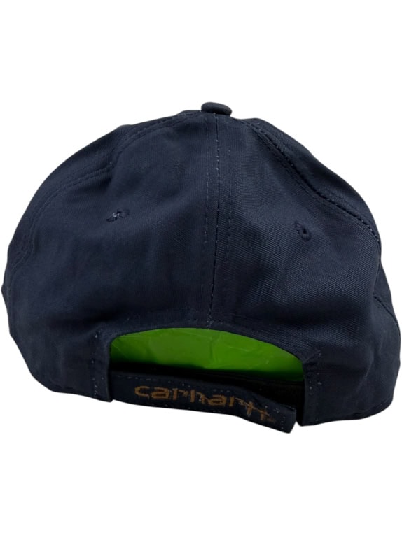 CARHARTT ΚΑΠΕΛΟ JOCKEY VINTAGE STYLE LEATHER LOGO PATCH ΜΠΛΕ UNISEX ONE SIZE