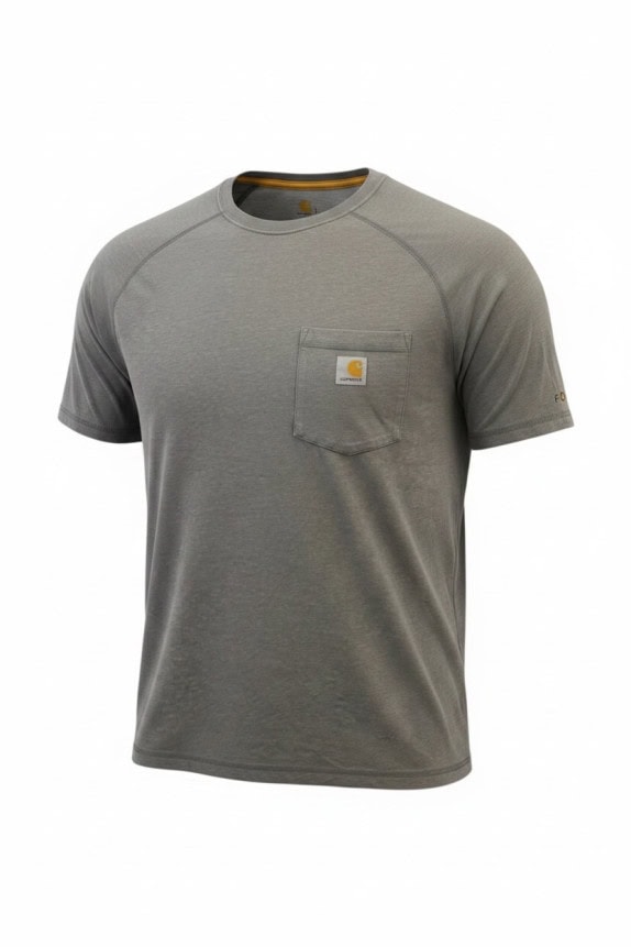 CARHARTT ΚΟΝΤΟΜΑΝΙΚΗ ΜΠΛΟΥΖΑ MINIMAL ΓΚΡΙ ΑΝΤΡΙΚΟ PRE OWNED L