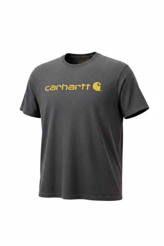 CARHARTT T SHIRT WORKWEAR CHARCOAL MEN PRE OWNED XXL