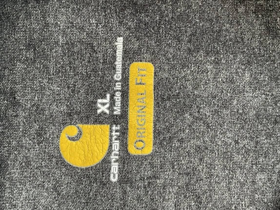 CARHARTT LONG SLEEVE TEE GRAPHIC CHARCOAL ΑΝΤΡΙΚΟ PRE OWNED XL