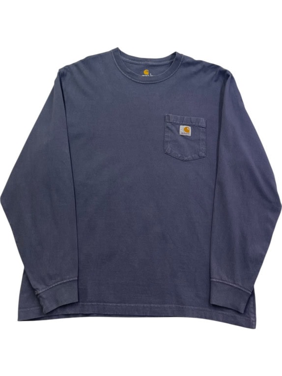 CARHARTT LOOSE FIT ΜΠΛΕ ΑΝΤΡΙΚΟ PRE OWNED L