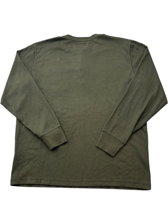 CARHARTT MAGLIA HENLEY WORKWEAR OLIVE UOMO PRE OWNED XL