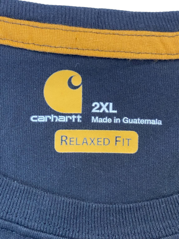 CARHARTT ΜΑΚΡΥΜΑΝΙΚΗ ΜΠΛΟΥΖΑ WORKWEAR ΑΝΘΡΑΚΙ ΑΝΤΡΙΚΟ PRE OWNED XXL