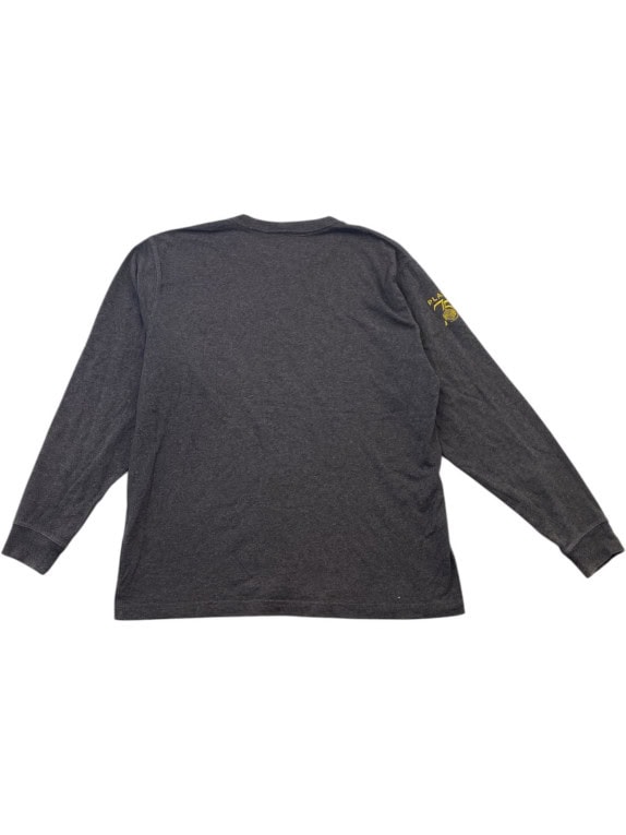 CARHARTT MAGLIA A MANICHE LUNGHE WORKWEAR GRIGIO CHARCOAL UOMO PRE OWNED M