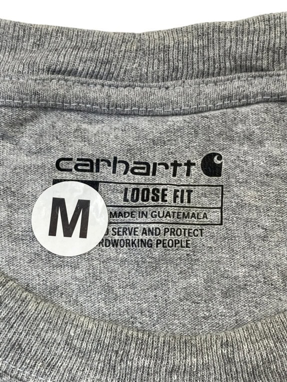 CARHARTT MAGLIA MANICA LUNGA WORKWEAR GRIGIO UOMO PRE OWNED XS
