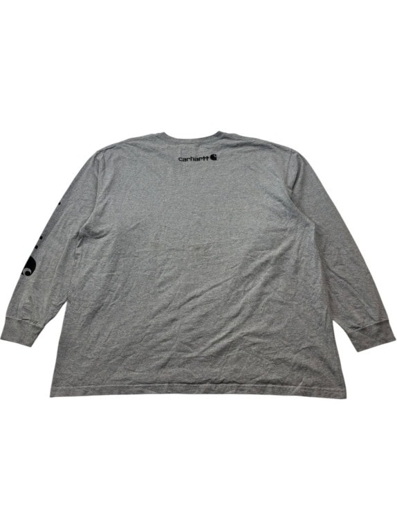 CARHARTT ΜΑΚΡΥΜΑΝΙΚΗ ΜΠΛΟΥΖΑ WORKWEAR ΓΚΡΙ ΑΝΤΡΙΚΟ PRE OWNED XXL