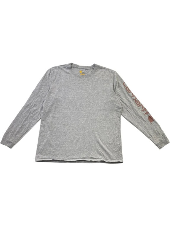 CARHARTT MAGLIA MANICA LUNGA WORKWEAR GRIGIA UNISEX PRE OWNED L