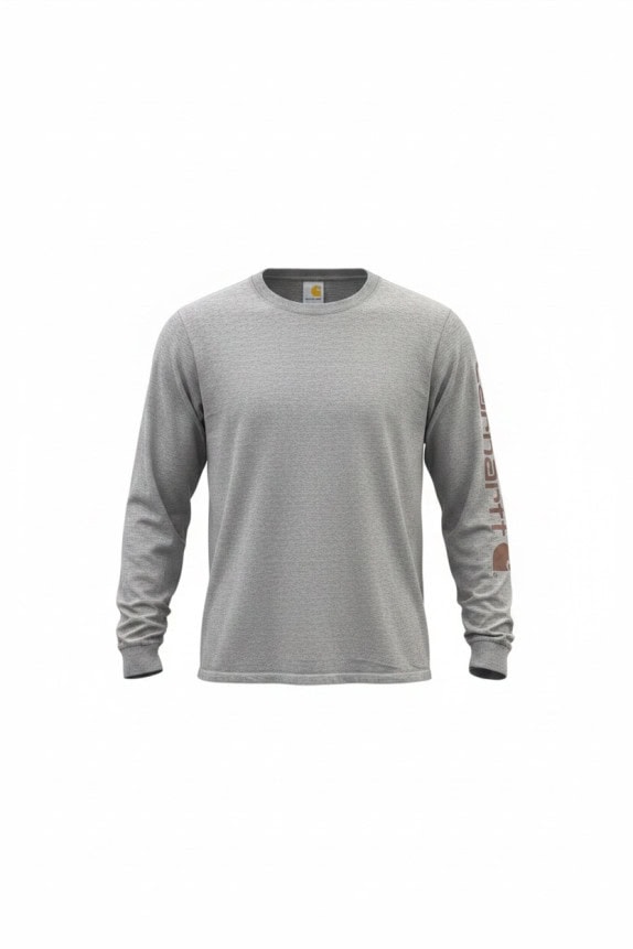 CARHARTT MAGLIA MANICA LUNGA WORKWEAR GRIGIA UNISEX PRE OWNED L