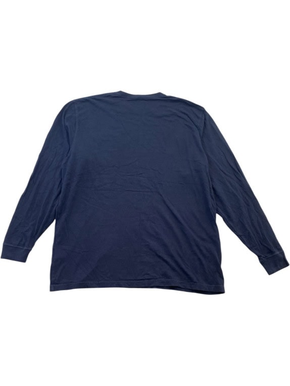 CARHARTT T SHIRT A MANICHE LUNGHE WORKWEAR NAVY UOMO PRE OWNED XXL