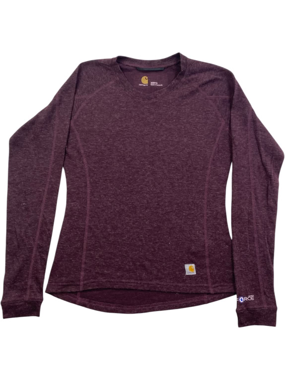Carhartt Long Sleeve Thermal Top Burgundy XS