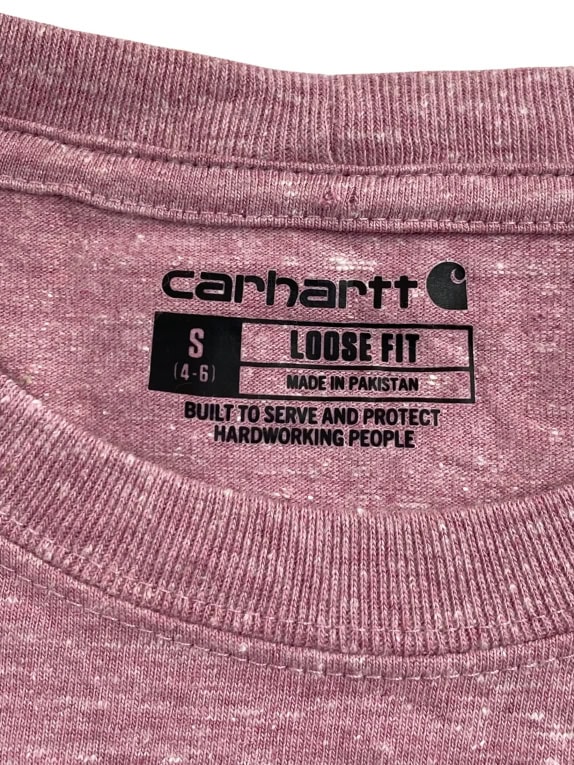 CARHARTT ΜΠΛΟΥΖΑ ΜΑΚΡΥΜΑΝΙΚΗ LOGO SPELLOUT ΜΟΒ UNISEX S